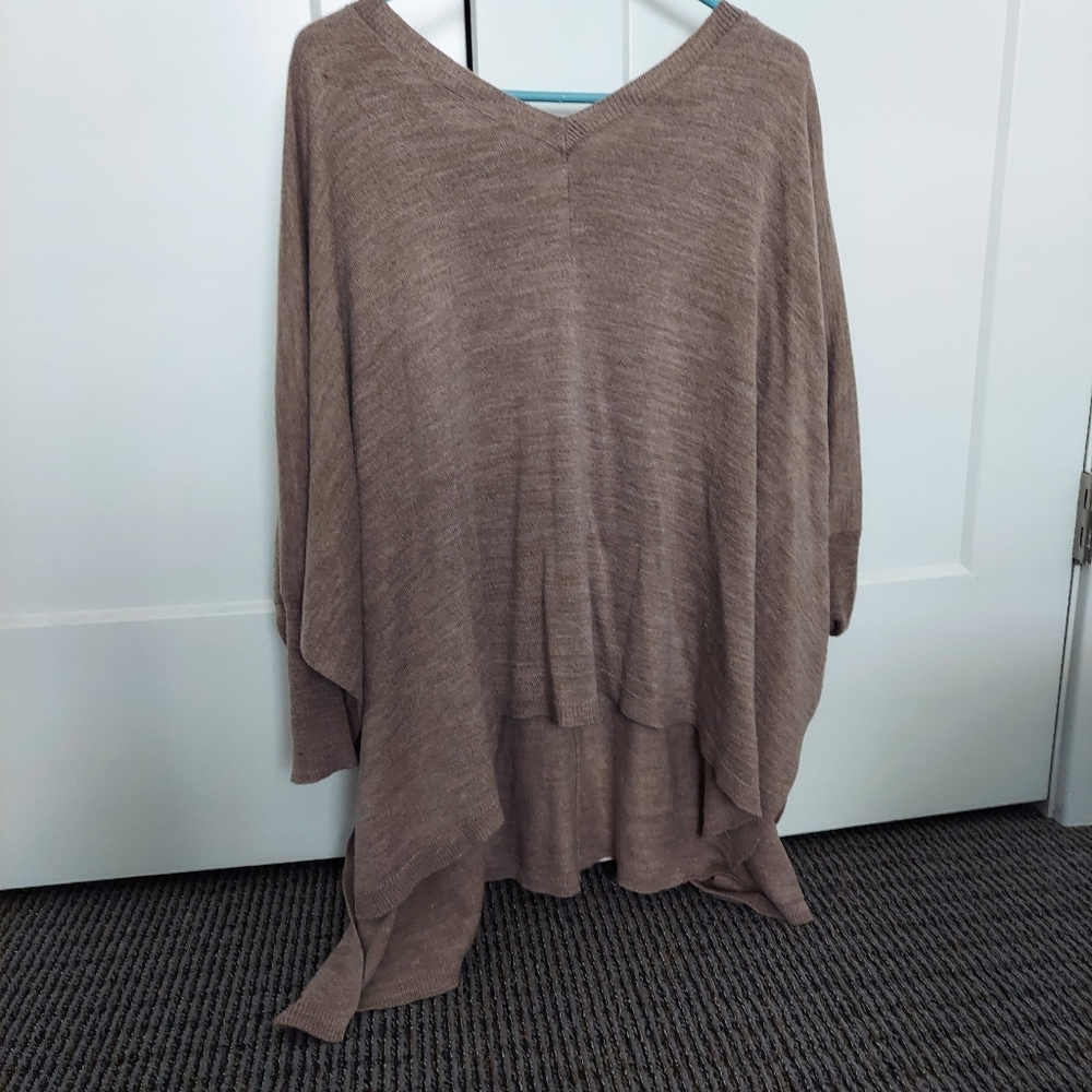 A new day one size fits most poncho